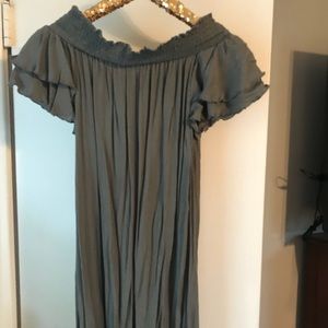 Off the shoulder dress